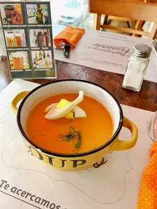 Sopa de Zapallo camote