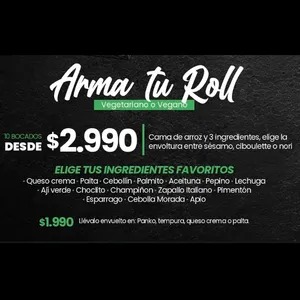 Arma tu Roll Vegano