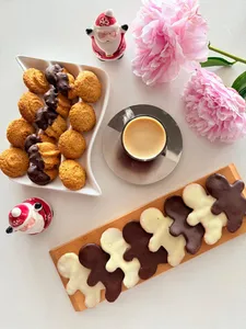 Caja de Galletas Navideñas