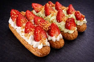 Éclair Sin Azúcar (Alulosa) – Frutilla