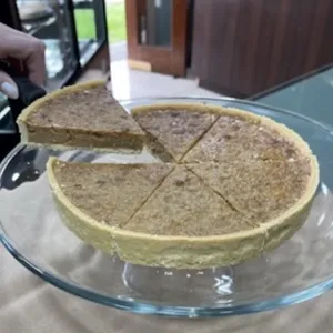 Porción de Kuchen de Nuez
