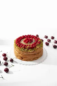 Souffle de Pistacho y Frambuesa