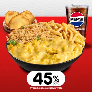 Wok Combo Aji de Gallina 45%