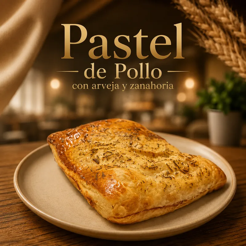 Pastel de pollo