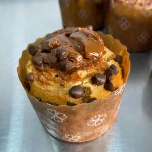 Muffins de manjar sin azúcar