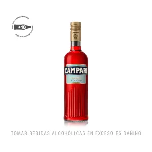 Licor Campari Bitter Botella X 750 Ml