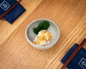 Helado De Hojicha y Caramelo de Soya con Miso