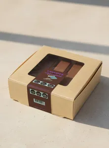 Caja de 4 lingotes de chocolate artesanal La Merengona Las Condes