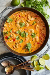 Curry de Camarones Norte Sur