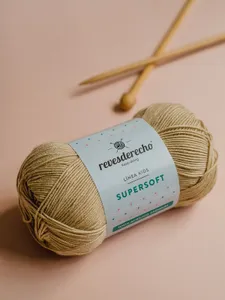 Lana Beige 017 - Super Soft - Ovillo 100 Grs.