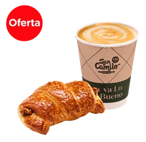 Promo Nescafé chico + Croissant Manjar $2.790