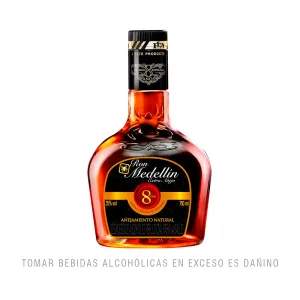Ron Medellin 8 Años X 750 Ml
