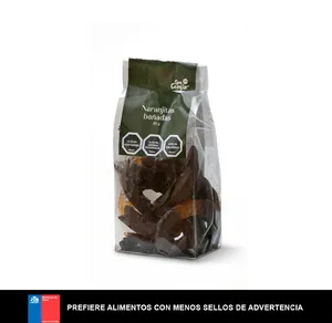 Naranjitas bañadas en chocolate 80 gr