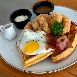 Chicken & Bacon Waffle