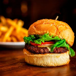 Hamburguesa sencilla