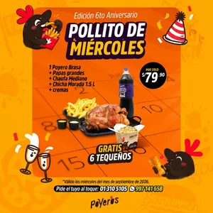 Pollito de Miércoles (Septiembre 2026)