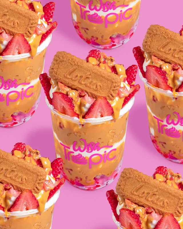 Fresas Cremosas Biscoff Lotus