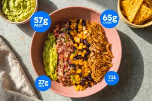 Pork Cochinita & Black Beans Power