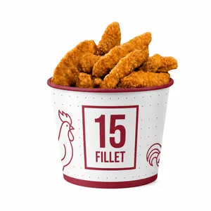 Bucket 15 fillets