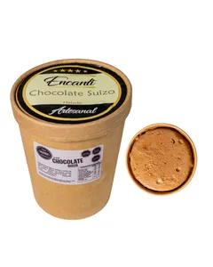 Helado de Chocolate Suizo Artesanal Encanti 1 lt Helado de Chocolate Suizo Artesanal Encanti 1 lt