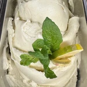 Sorbete Limón menta jengibre