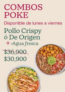 Pollo Crispy + Agua Fresca