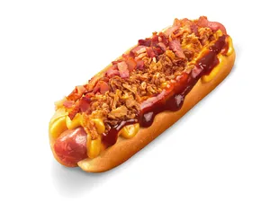 Hot Dog Crispy Bacon