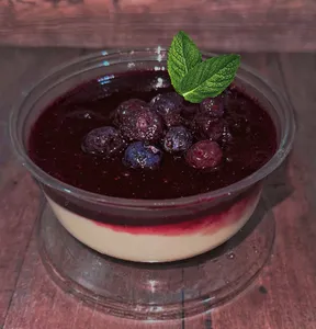 Panna Cotta de Arándanos