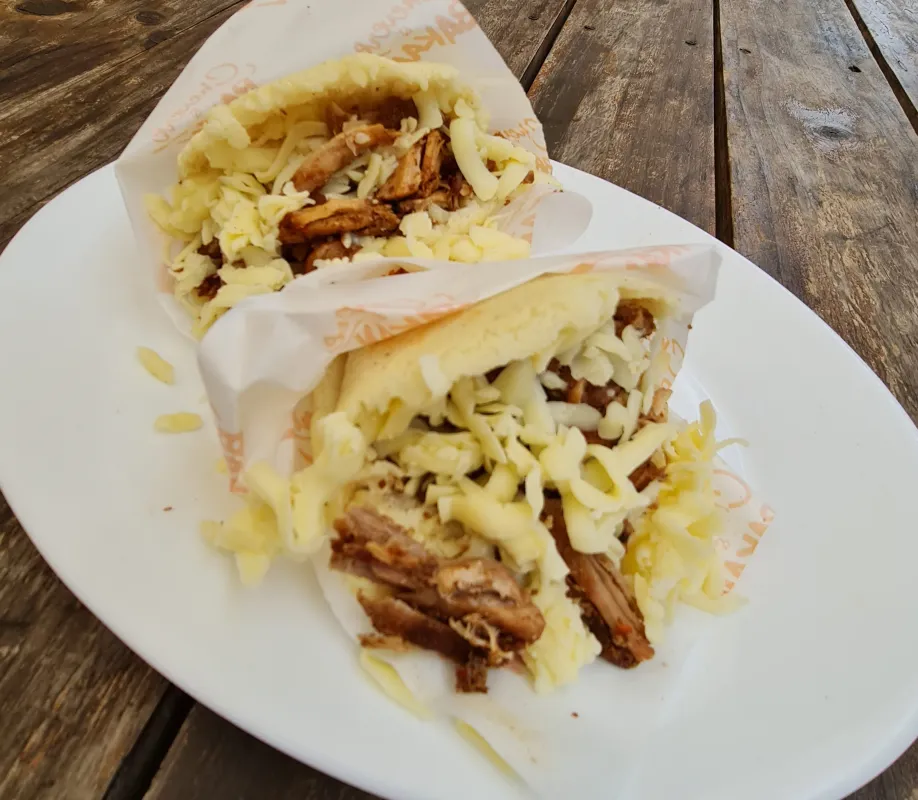 Porción Arepas rumbera
