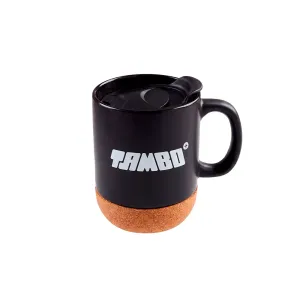 Taza Cerámica Tambo Diseño Negro - Frase 1