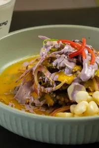 Pulpo al Olivo acevichado