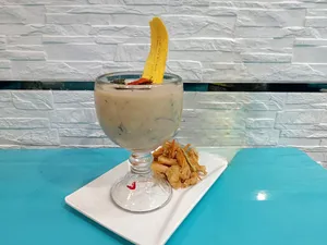 Leche de tigre con Pota