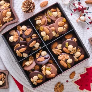 NUEVA Caja Mendiants GRANDE Alto % Cacao