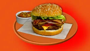 Hamburguesa Clásica con Tocino