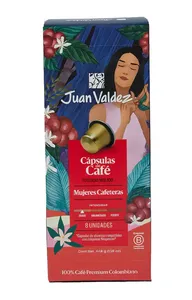 Cápsulas de Café Espresso Mujeres Cafeteras Juan Valdez 8 unidades