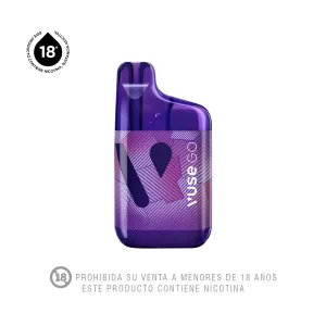 Vuse Go Vapeador Grape Ice 3,000 puffs