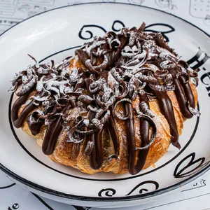 Croissant de chocolate