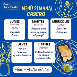 Menú casero