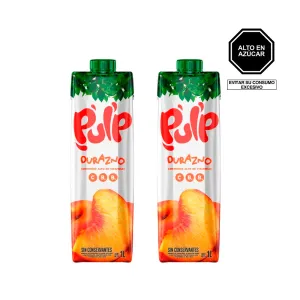 Pack (2 Jugo Pulp Durazno 1Lt)