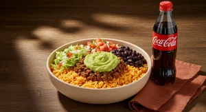 Mexicano Carne + Coca Cola Sin Azúcar