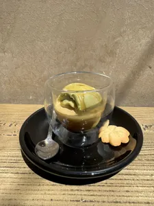 Affogato pistaccio