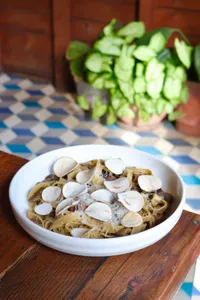 Tagliatelle Al Funghi y Tartufo