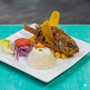 Pescado frito de tramboyo