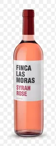 Botella finca las moras rose