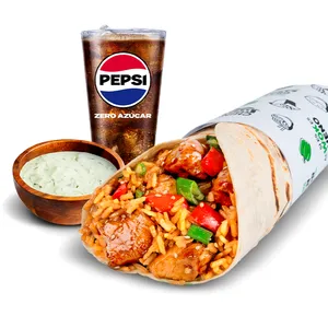 Roll Wok Pollo Teriyaki