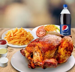 1 Pollo y gaseosa
