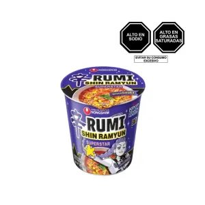 Sopa Instantánea Nongshim Spicy & Smoky (Rumi) Vaso x 68 g