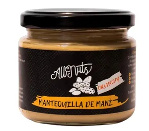 Mantequilla de Maní Crunchy 200 g Allnuts