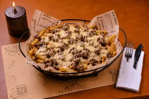 Papas Carne & Queso