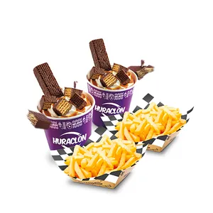 2x Huraclón Super 8 + 2x Papas Fritas Grandes